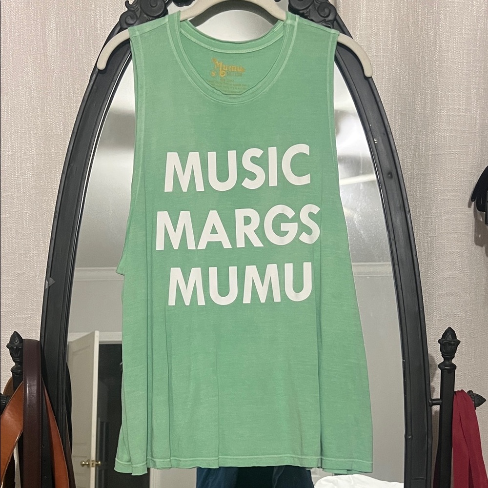 Show Me Your MuMu Green Tank Top